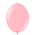 6 inches Kalisan BrandLinked Balloons Together Linking Balloons Called K Link Standard Flamingo Pink 50 Per Bag
