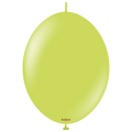 6 inches Kalisan BrandLinked Balloons Together Linking Balloons Called K Link Standard Lime Green 50 Per Bag