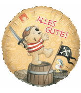 18" Pitzelpatz - Alles Gute (German) Balloon