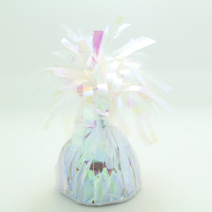 6Oz Iridescent Foil Wrapped Balloon Weight