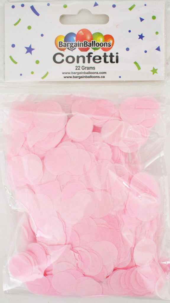 Balloon Confetti Dots 22 Grams Tissue Light Pink 1.5CM-Round
