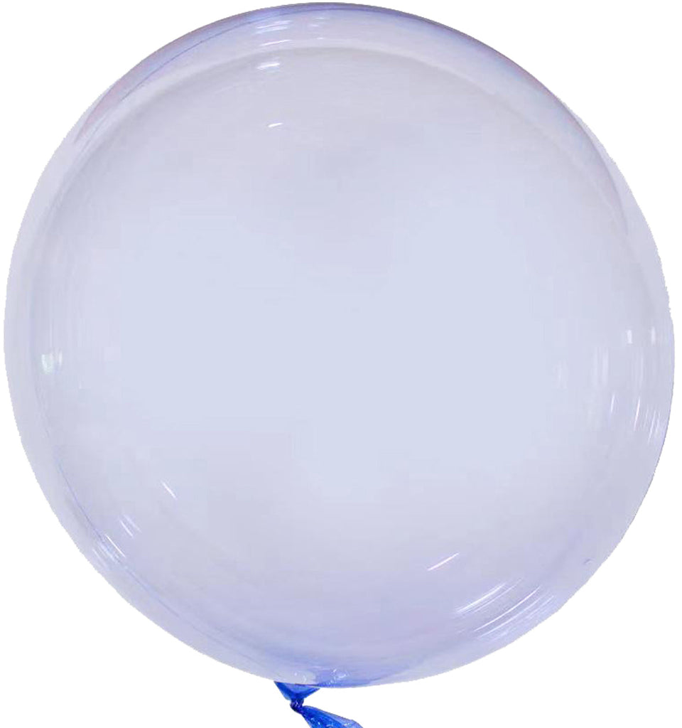 36" Crystal Colorful Bobo Balloon Dark Purple Prestretched (10 Per Bag)