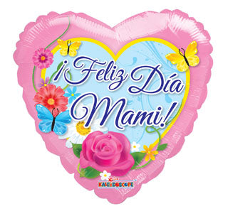 18" Feliz Dia De Las Madres Spanish Balloon