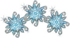 38" Linky Snowflake Balloon