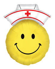 28" Smiley Nurse Shape Mylar Balloon