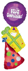 46" Feliz Cumpleaños Set Fiesta Balloon (Spanish)