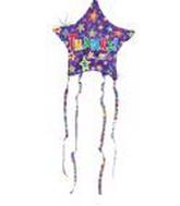 23" Thanks Shooting Star Balloon