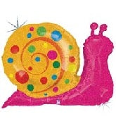 30" Holographic Snail Balloon