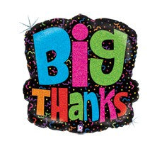 25" Big Thanks Balloon