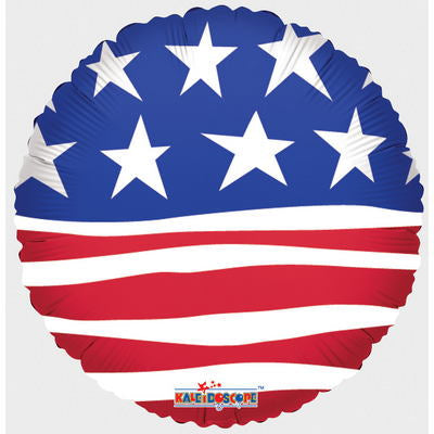 18" Modern Stars & Stripes Balloon
