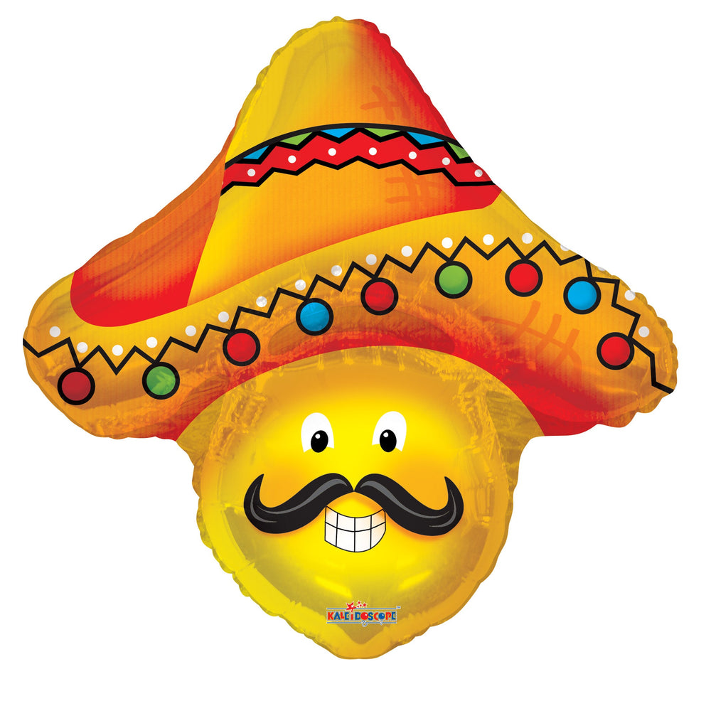 14" Airfill Only Senor Smiley Balloon (Spanish)