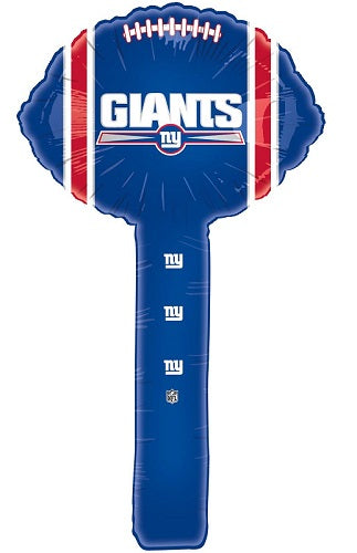 Air Filled NFL Football Hammer Balloon New York Giants