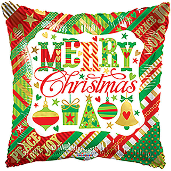 18" Christmas Small Elements Balloon