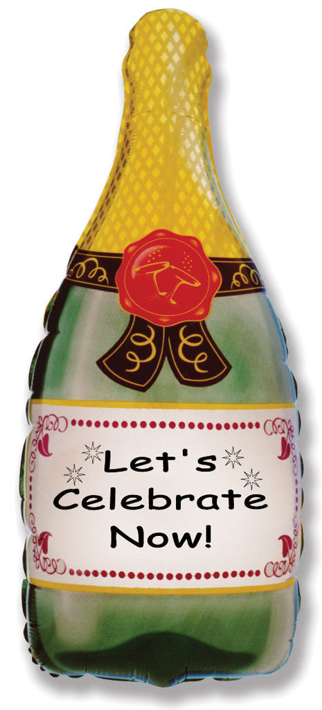 33" Champagne Bottle Balloon