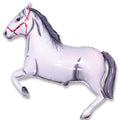 42" Horse White Balloon