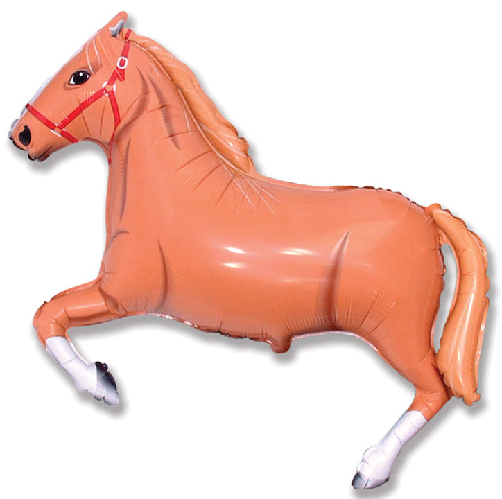 42" Horse Light Brown (TAN) Balloon