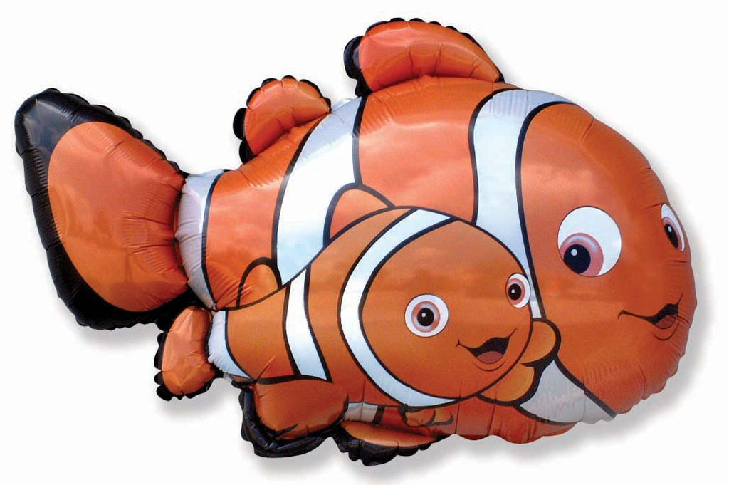 27" Clownfish 2 Balloon