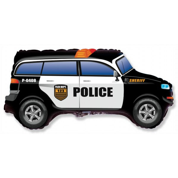 33" Police Car Foil Balloon