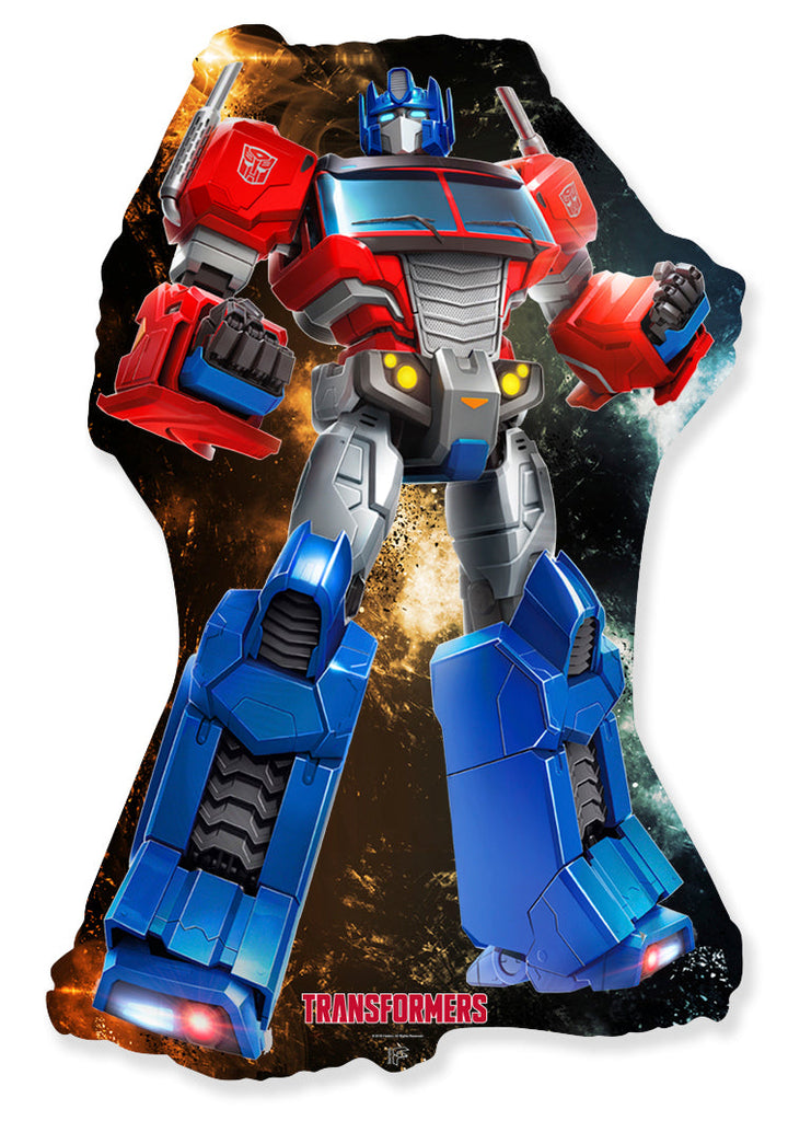 Jumbo Optimus Prime Transformers Foil Balloon
