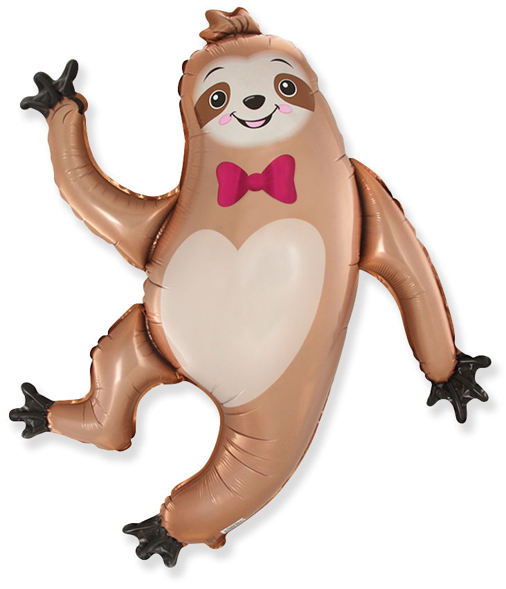 36" Sloth Foil Balloon