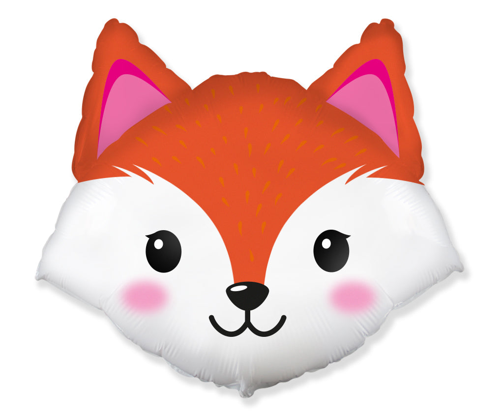 25" Fox Head Foil Balloon