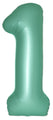 Inflated Balloons to 32". Number "1" Slimmer Design compared to other. Brands and Sizes. Color Satin Turquoise. Brand Flexmetal