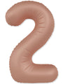 Not Inflated 32 Inches Number 2 Slimmer Design Matte Vintage Rose  Manufactured by Flexmetal
