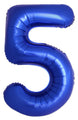 Inflated Balloons to 32". Number "5" Slimmer Design compared to other. Brands and Sizes. Color Blue Reflex. Brand Flexmetal