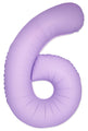 Inflated Balloons to 32". Number "6" Slimmer Design compared to other. Brands and Sizes. Color Matte Lavender. Brand Flexmetal