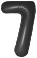 Inflated Balloons to 32". Number "7" Slimmer Design compared to other. Brands and Sizes. Color Satin Black. Brand Flexmetal