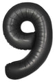 Inflated Balloons to 32". Number "9" Slimmer Design compared to other. Brands and Sizes. Color Satin Black. Brand Flexmetal