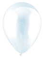 12" CTI PartyLoon Brand Latex Balloons (100 Per Bag) Crystal Clear