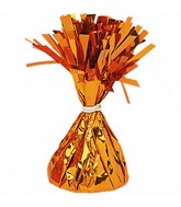 Balloon Weight Foil Orange 170g/6 oz