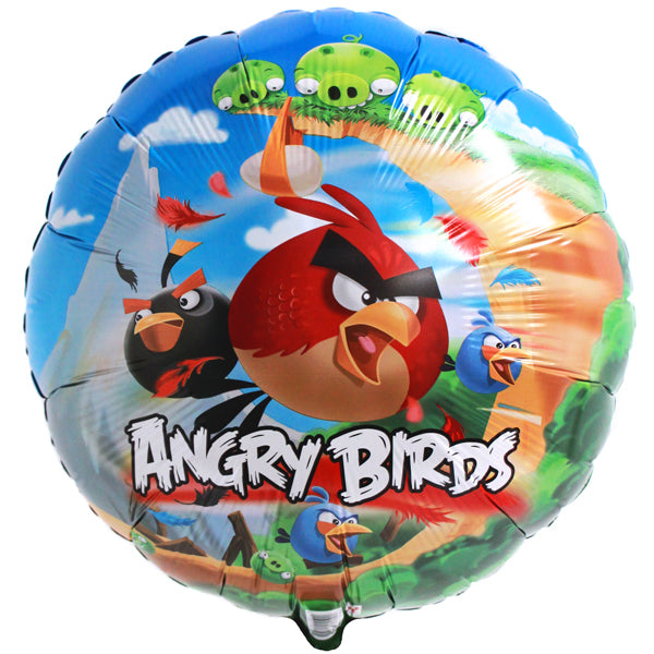 18" Angry Birds Mylar Balloon