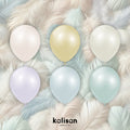 Aura Kalisan Latex Balloons color selections kalisan