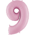 40" Megaloon Foil Shape 9 Baby Pink Balloon