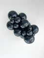 11 Inch Tuftex Latex Balloons (100 Per Bag) Black Manufacturer Inflated Image