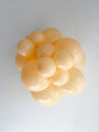 36" Blush Tuftex Latex Balloons (2 Per Bag) Manufacturer Inflated Image