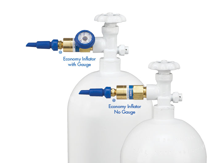 Conwin Economy Balloon Inflator Without Gauge Flex-Tilt Valve