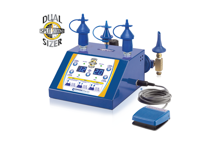 Conwin Dual Split-Second Sizer Balloon Inflator - Dual Nozzles– Bargain ...