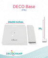 Not Inflated 7 Foot Decochamp Decobase (16" X 16") 9.57 LBS Manufactured By Decochamp