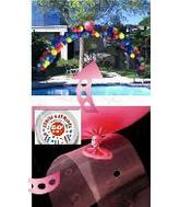 Balloon Decorating Strip Star/Stripes 50 Foot Roll