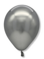 12" Decomex Luster Latex Balloons (50 Per Bag) Silver