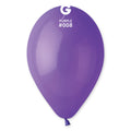 12" Gemar Latex Balloons (Bag of 50) Standard Purple