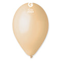 12" Gemar Latex Balloons (Bag of 50) Standard Blush
