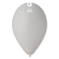 12" Gemar Latex Balloons (Bag of 50) Standard Grey