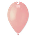 12" Gemar Latex Balloons (Bag of 50) Standard Baby Pink