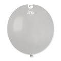 19" Gemar Latex Balloons (Bag of 25) Standard Grey