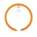160G Gemar Latex Balloons (Bag of 50) Modelling/Twisting Orange