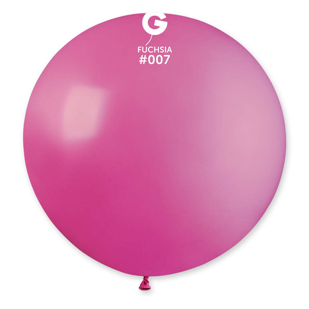 31" Gemar Latex Balloons (Pack of 1) Giant Balloon Fuchsia